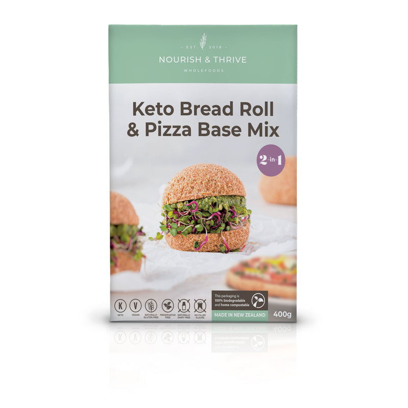 2-n-1 Keto Bread Roll & Pizza Base Mix