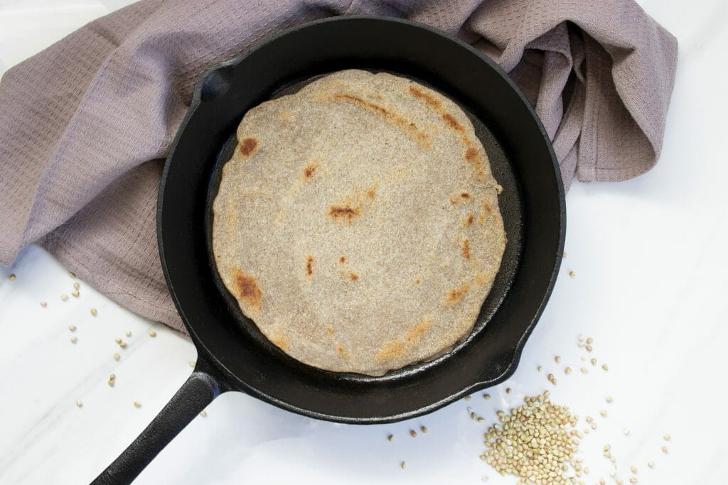 Buckwheat Wraps (GF, DF, Nut Free, Vegan)