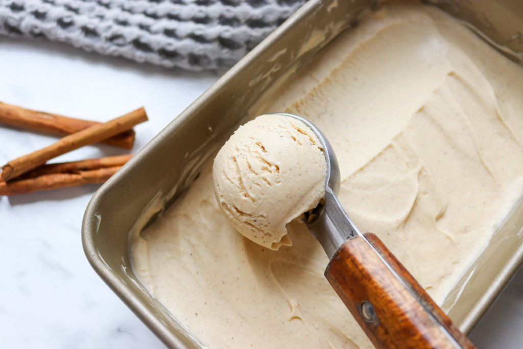 Keto Eggnog Ice Cream (GF, DF, RSF)