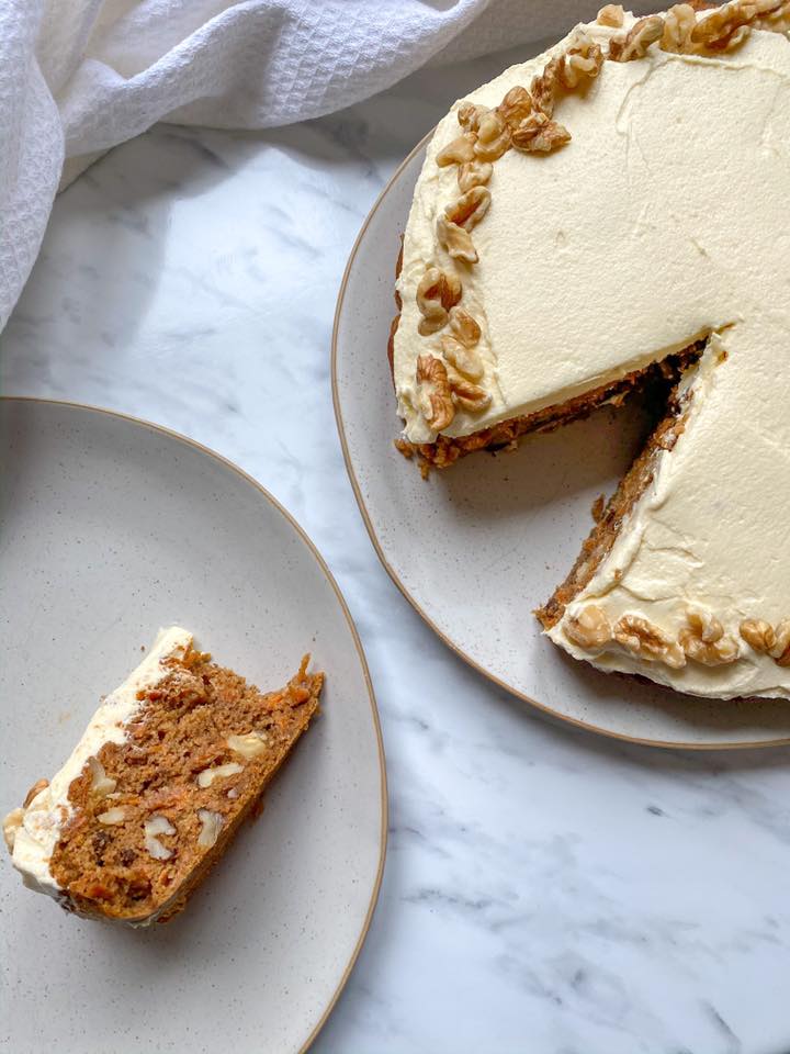Paleo Carrot Cake (GF, DF, RSF)
