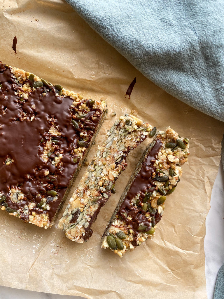 Organic Apricot, Nut & Seed Muesli Bars (GF, DF, RSF)