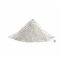 Pile of baking powder on a white background