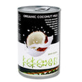 A can of Kokonati Organic Coconut Milk on a white background