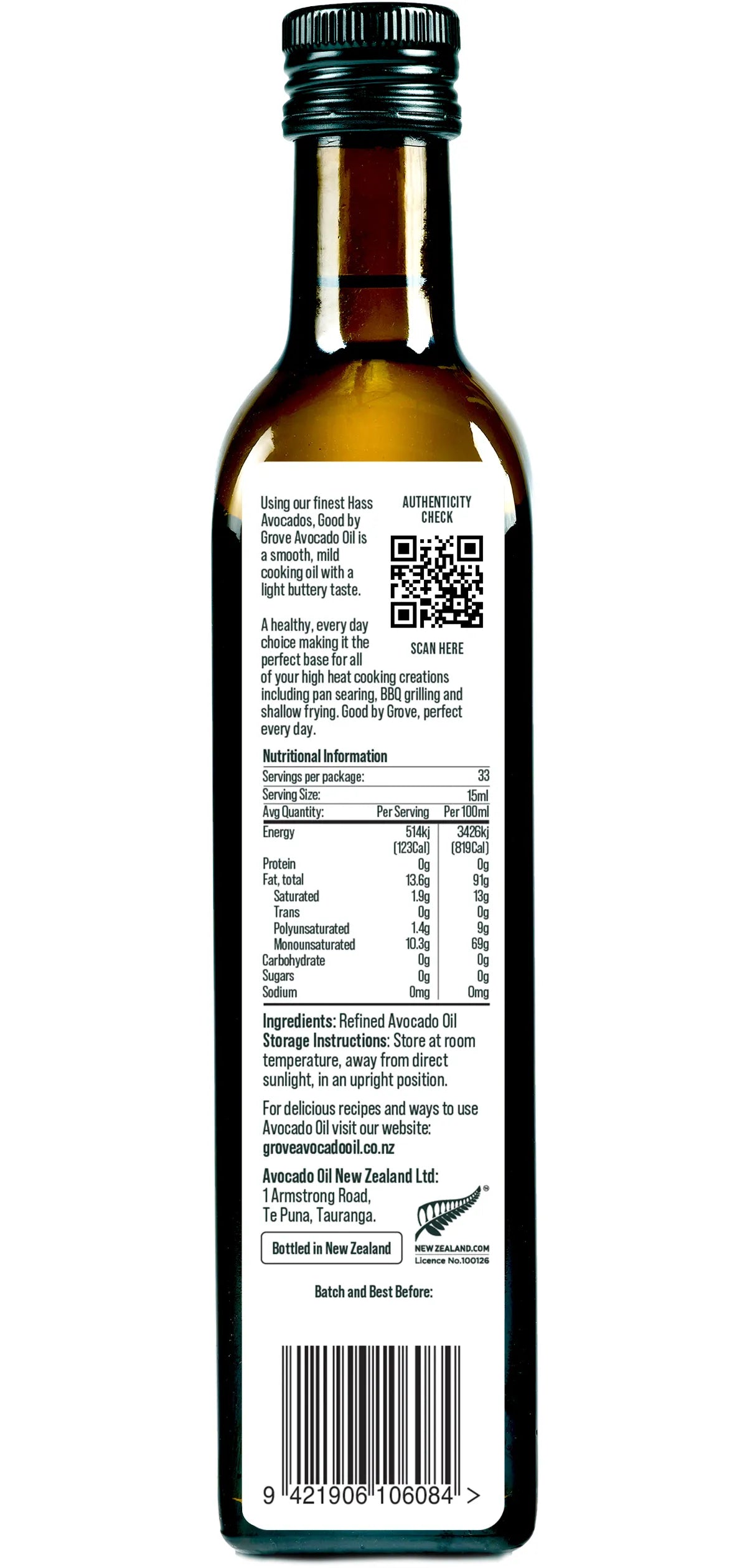 Good by Grove Avocado Oil 500ml