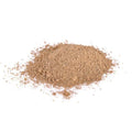 a small pile of mixed spice on a white background