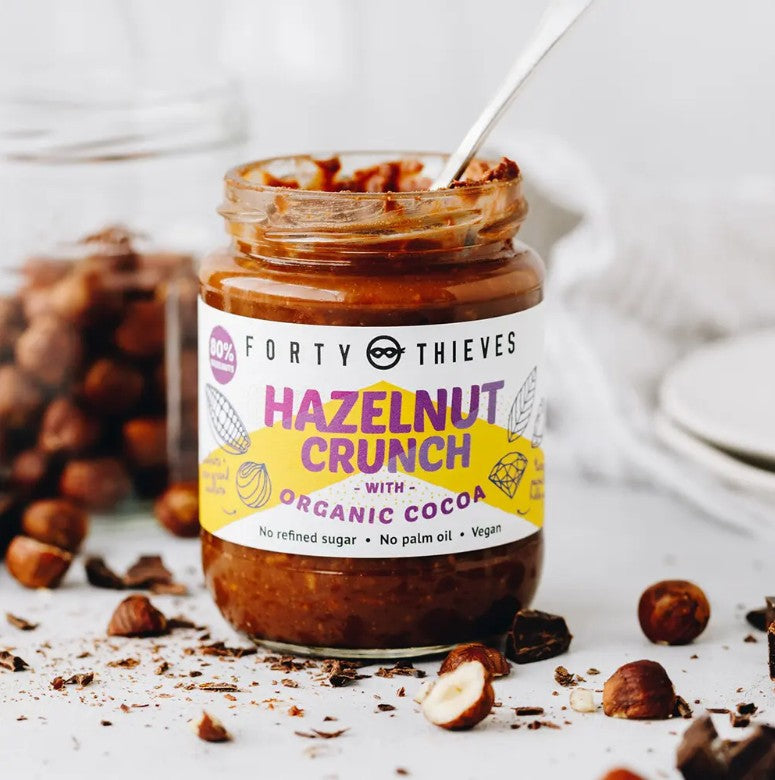 Forty Thieves Hazelnut Crunch w Cocoa