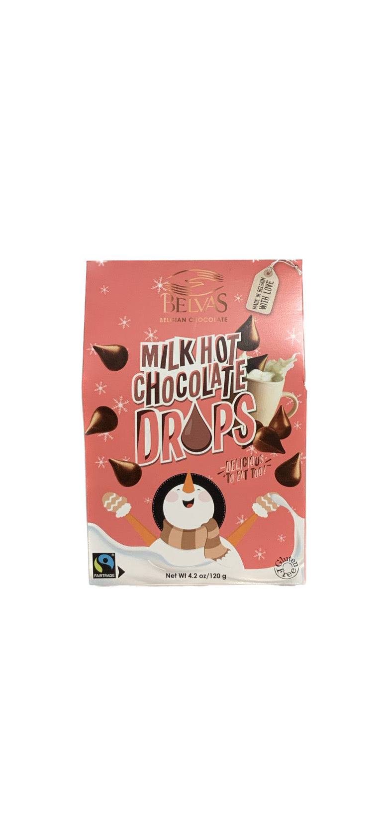 Belvas Milk Hot Chocolate Drops