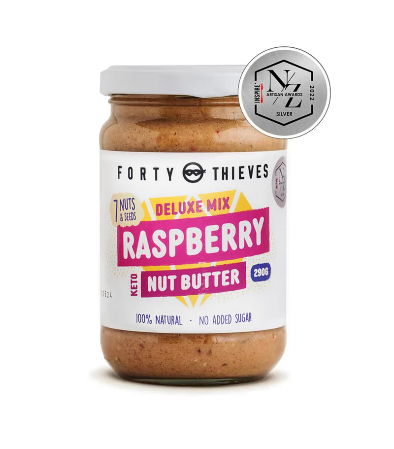 Deluxe Mix Raspberry Keto Nut Butter