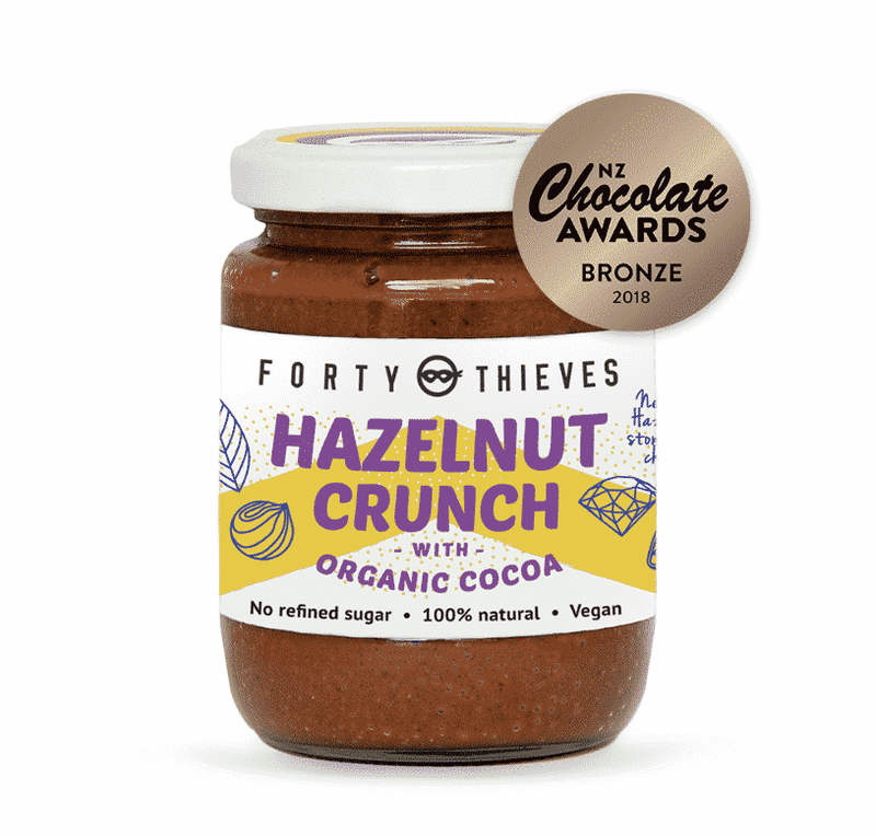 Hazelnut Crunch Butter with Organic Cocoa