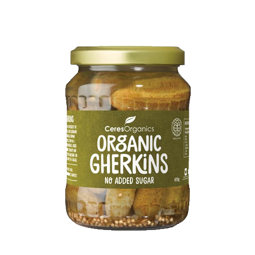 Organic Gherkins - No Added Sugar
